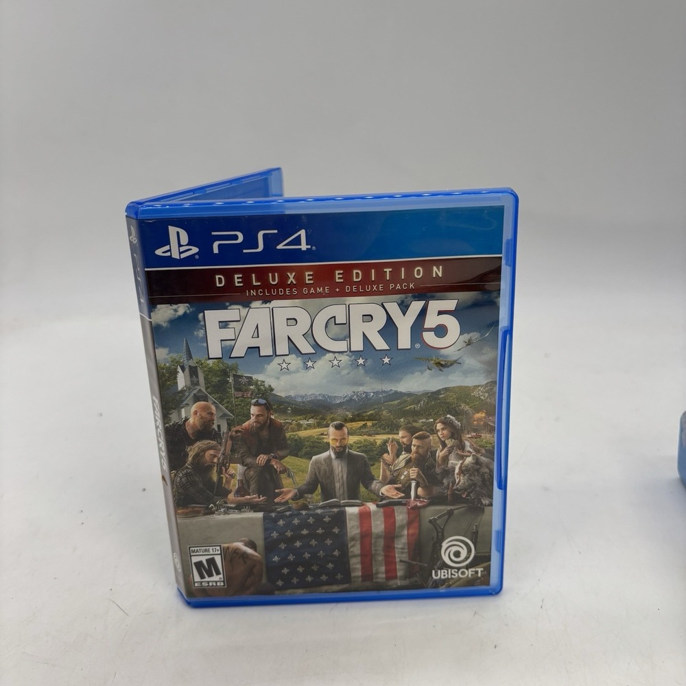 Far Cry 5 PlayStation 4 Deluxe Edition Tested and Working Complete